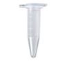 Microcentrifuge tube BioTube 0.6ml, polypropylene, flat cap, conical bottom, graduated, natural, certified DNAse/RNAse/Pyrogen free, Sterile (1000 pz, 10 bags x 100 tubes)