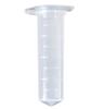 Microcentrifuge tube BioTube 2.0ml, polypropylene, flat cap, conical bottom, graduated, natural, certified DNAse/RNAse/Pyrogen free, Sterile (1000 pz, 10 bags x 100 tubes)