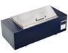 Bagnomaria digitale mod. WB10, temp. range +5°C(amb) +80°C, vasca in acciaio inox, capacità 10 litri, display digitale a LED, termostato di sicurezza, coperchio incernierato 
