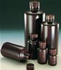 Bottiglia cilindriche HDPE 30 mL tipo DS2085 con tappo a vite, bocca stretta, colore marrone scuro (1 pz)
