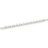 12-cap strip for 0.2ml tubes and plates, optical flat top, natural, Certified DNAse/RNAse/Pyrogen free (12x80 strip, 960 caps)