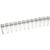 0.2ml PCR 12-tube strip, without caps, thin walled, natural, Certified DNAse/RNAse/Pyrogen free (12x80 strips, 960 tubes)