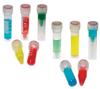 Microprovette BioTube 0.5ml con tappo a vite separabile senza anello, guarnizione di sicurezza, graduate, area di scrittura, base di appoggio, certificate DNAse/RNAse free, Sterili (500 pz)