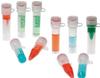 Microprovette BioTube 0.5ml con tappo a vite attaccato ed anello, guarnizione di sicurezza, graduate, area di scrittura, base di appoggio, certificate DNAse/RNAse free, Sterili (500 pz)