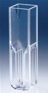 Cuvette standard monouso ottiche in PS, semi-micro, forma bassa, vol. 1.5ml. passo ottico 10mm. (100 pz)