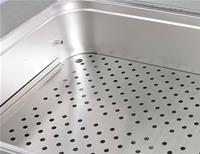 Bagnomaria digitale mod. WB40 con pompa, temp. range +5°C(amb) +85°C, vasca in acciaio inox, capacità 40 litri, display digitale a LED, termostato di sicurezza, pompa di ricircolo integrata, kit svuotamento vasca, coperchio incernierato 