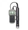 Strumento multiparametro portatile, 12 parametri (pH, ORP, EC, TDS, Resistivita`, Salinita`, Gravita acqua marina, Ossigeno disciolto, Pressione atmosferica e Temperatura) con sonda HI7698194 con cavo 10 m, completo di sensori pH/ORP, EC, D, cavo 10 MT