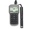 Misuratore portatile di Ossigeno Disciolto/BOD/OUR/SOUR/Pressione Atmosferica/Temperatura a tenuta stagna, display grafico, scala DO da 0.00 a 50.00 ppm, memoria dati, interfaccia USB, valigetta rigida con sonda DO HI764073 polarografica