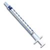 Siringhe BD Plastipak 1 mL insulina, cono centrale, senza ago, attacco Luer Lok, sterili (100 pz)