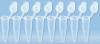 Strisce di 8 microprovette per PCR, High profile, trasparente, base conica, Polipropilene (PP), con tappi attaccati, certificate DNAse/RNAse free (120 pz)