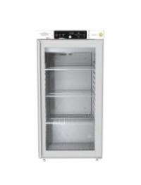 Frigorifero da laboratorio GRAM Biobasic RR310, capacità 218 litri, temp. +2°C +15°C, display digitale, sistema ventilazione forzata, porta in vetro, allarmi acustici e visivi, dim. 595 x 640 x 1220 mm.