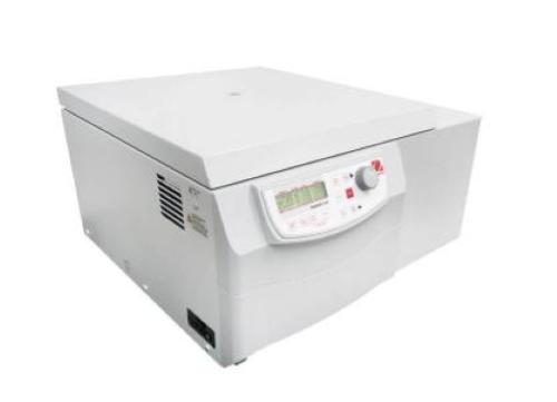 Centrifuga refrigerata da banco OHAUS FC5916R, capacità 4 x 750 mL, range velocita 200 rpm – 16.000 rpm (max.26.331 xg), range temp.-20 °C – 40 °C, 99 programmi meorizzabili, display LCD 2 linee, 10/10 curve di accelerazione/decellerazione