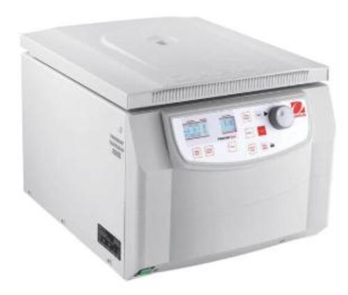 Centrifuga universale da banco OHAUS MultiPro FC5718 IVD, capacità 4 x 200 mL, range velocita 200 - 18.000 rpm (max. 23.542 xg), 99 programmi, 10 curve acc/dec, display LCD 2 retroilluminato