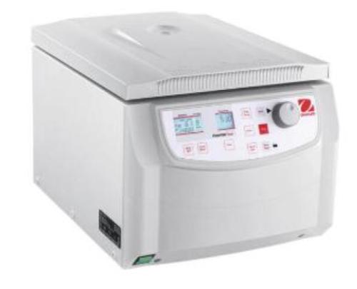Centrifuga universale da banco OHAUS MultiPro FC5714 IVD, capacità 4 x 200 mL, range velocita 200 - 14.000 rpm (max. 18.624 xg), 99 programmi, 10 curve acc/dec, display LCD 2 retroilluminato