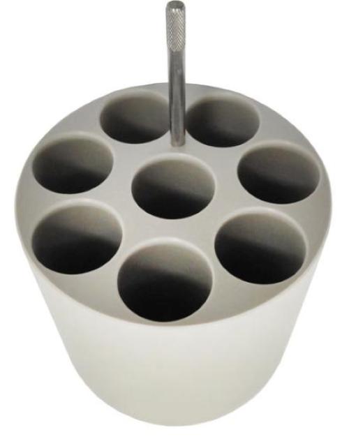 Rack, 8 x 30 ml, D26 mm RB, (2 pz)