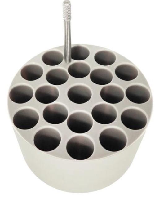 Rack, 21 x 10 ml, D16 mm RB, (2 pz)