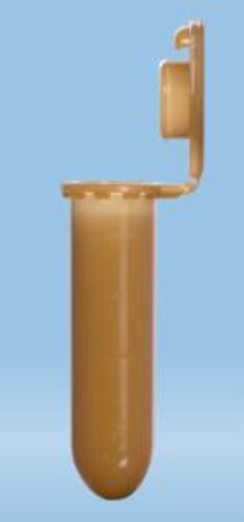 Microprovetta singola per PCR, 2 ml, marrone, Polipropilene (PP), tappo piatto SafeSeal, (480 pz)