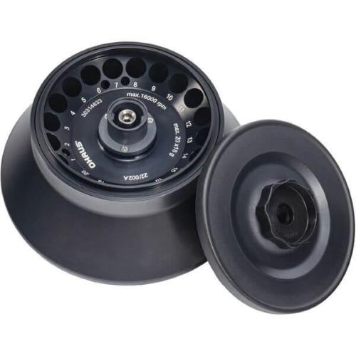 Rotore ad angolo fisso, 20 x 10 mL, R-A20X10/16MI, velocita max. 16.000 rpm (max 28.045 xg)