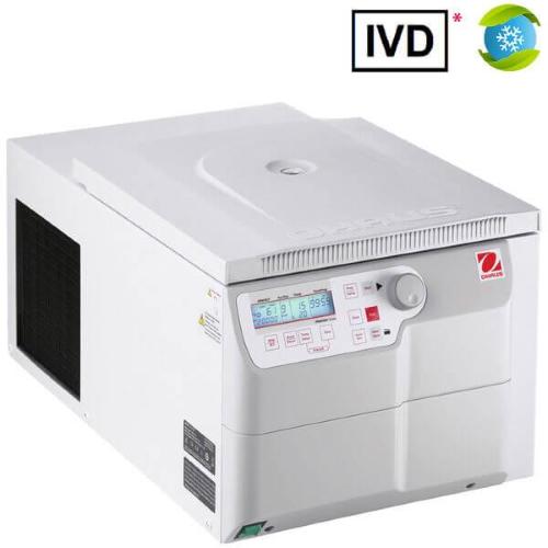 Centrifuga refrigerata da banco OHAUS MultiPro FC5720R IVD, capacità 4 x 200 mL, range velocita 200 - 20.000 rpm (max. 38.007 xg), 99 programmi, 10 curve acc/dec, display LCD 2 retroilluminato
