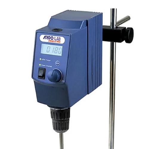 Agitatore meccanico ad asta con display LCD AM40-D Pro, max. agitazione 40 litri,Controllo dello sforzo con regolazione automatica della velocita, vel. regolabile da 50...2.200 rpm,  potenza 100W, senza supporto