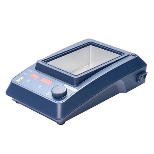 Termoblocco digitale Temp. range +amb +15°C+120°C, display led retroilluminato, calibrazione 1 punto, visualizzazione "real time" temperatura e tempo residuo, co coperchio (senza blocco)