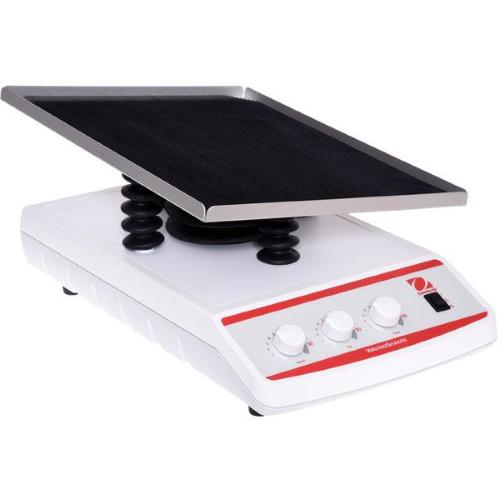 Agitatore ondulatorio mod. SHWV02AL, velocita 1 - 75 rpm, analogica, movimento ondulatorio 0-16°, portata max 2.3 kg, vassoio 36 cm x 28 cm, timer 1 s - 9.600 min, motore passo-passo