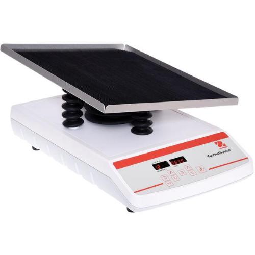 Agitatore ondulatorio mod. SHWV02DG, velocita 1 - 30 rpm, analogica, movimento ondulatorio 0-20°, portata max 2.3 kg, vassoio 30 cm x 22 cm, timer 1 s - 9.600 min, motore passo-passo