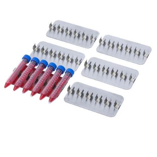 6 piastre a clip per 6 tubi da 15-17mm