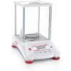 Bilancia analitica Semi-micro Ohaus PX225DM, portata max. 82/220 g, risoluzione 0.01 mg, dimensione piatto 80 mm, regolazione automatica interna AutoCal, display LCD a 2 linee retroilluminato, certificata OIML