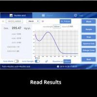 SmartDrop L Nano spectrophotometers DNA/RNA/protein quantification and purity, range 260, 280, 600 nm, display 7" touch screen, sample volume 1.0 – 2.0 uL, cuvette slot OD600, Printer, USB data export