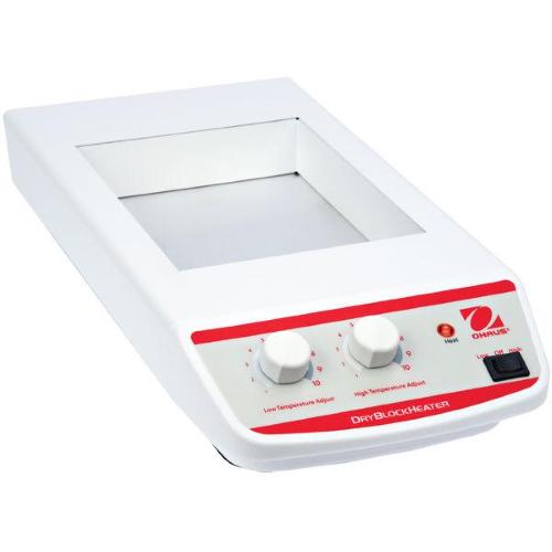 Termoblocco a secco a 4 blocco HB4AL, stabilita ±0.2°C, gamma temp. amb. 5°C - 120°C, tempo di riscaldamento 16 min, controllo analogico, timer 1 sec-9.999 min