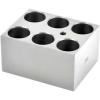 Blocco modulo 25 mm Test Tube 6 Hole