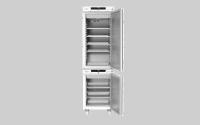 Frigorifero congelatore combinato da laboratorio GRAM BioCompact ll RR310/RF210 LG10, capacità 218 Lt (Frigo +2+15°C), 125 Lt (Congelatore -25°C), display digitale, porta cieca, acciaio verniciato bianco, ventilato, ripiani in acciaio forato