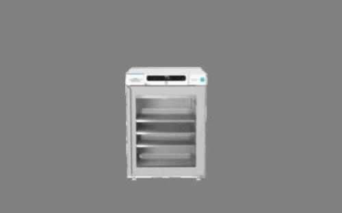 Frigorifero da laboratorio GRAM BioCompact ll RR210 LG 11, capacità 125 litri, temp. +2°C +20°C, display digitale, sistema ventilazione forzata, porta in vetro, allarmi acustici e visivi, dim. 100.1x59.5x64 cm