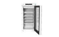 Frigorifero da laboratorio GRAM BioCompact ll RR310 LG 11, capacità 218 litri, temp. +2°C +20°C, display digitale, sistema ventilazione forzata, porta in vetro, allarmi acustici e visivi, dim. 139x59.5x64 cm