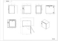 Stufa TCN 200 NEW a convezione naturale,vol.200 Litri, Campo di lavoro: +5-+300°C, Display a LCD retroilluminato, Scarico dati e registrazione tramite chiave USB, 10 programmi memorizzabili, Allarmi visivi ed acustici
