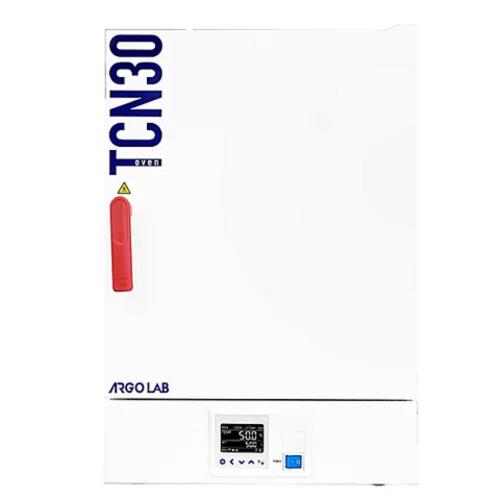 Stufa TCN 30 NEW a convezione naturale, vol. 30 Litri, Campo di lavoro: +5-+300°C, Display a LCD retroilluminato, Scarico dati e registrazione tramite chiave USB, 10 programmi memorizzabili, Allarmi visivi ed acustici