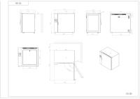 Stufa TCN 200 SUPER NEW a convezione naturale,vol.200 Litri, Campo di lavoro: +5-+300°C, Display a LCD retroilluminato, Scarico dati e registrazione tramite chiave USB, 10 programmi memorizzabili, Allarmi visivi ed acustici