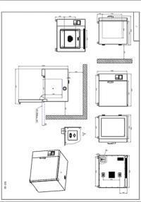 Stufa TCF 50 SUPER NEW a convezione forzata, vol. 50 Litri, Campo di lavoro: +10-+300°C, Display a LCD retroilluminato, Scarico dati e registrazione tramite chiave USB, 10 programmi memorizzabili, Allarmi visivi ed acustici