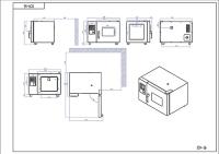Incubatore ICN 16 NEW a convezione naturale, vol. 16 Litri, Campo di lavoro: +5-+70°C, Display LCD retroilluminato, scarico e registrazione dati tramite USB, Allarmi visivi ed acustici 