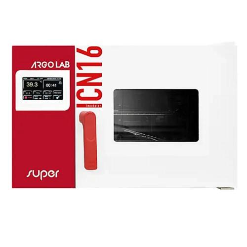 Incubatore ICN 16 SUPER NEW a convezione naturale, vol. 16 Litri, Campo di lavoro: +5-+70°C, Display LCD retroilluminato, scarico e registrazione dati tramite USB, Allarmi visivi ed acustici 