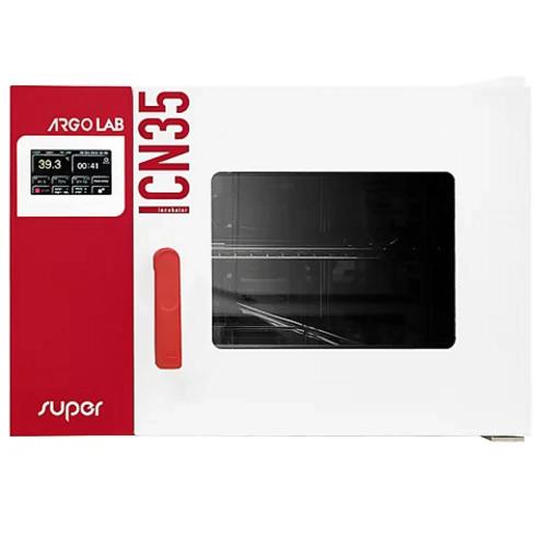 Incubatore ICN 35 SUPER NEW a convezione naturale, vol. 35 Litri, Campo di lavoro: +5-+70°C, Display LCD retroilluminato, scarico e registrazione dati tramite USB, Allarmi visivi ed acustici 