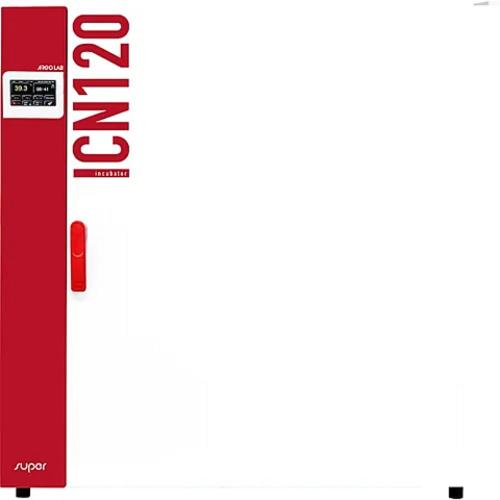 Incubatore ICN 120 SUPER NEW a convezione naturale, vol. 120 Litri, Campo di lavoro: +5-+70°C, Display LCD retroilluminato, scarico e registrazione dati tramite USB, Allarmi visivi ed acustici 