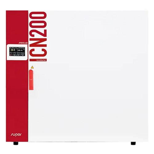 Incubatore ICN 200 SUPER NEW a convezione naturale, vol. 200 Litri, Campo di lavoro: +5-+70°C, Display LCD retroilluminato, scarico e registrazione dati tramite USB, Allarmi visivi ed acustici 