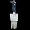Micropipetta multicanale a volume variabile elettronica Gilson Pipetman M connected tipo P8x1200M, 8 canali, range 50-1200 µl
