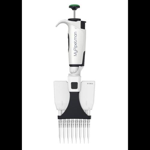 Micropipetta multicanale a volume variabile elettronica Gilson MyPIPETMAN tipo P8x300, 8 canali, range 20-300 µl
