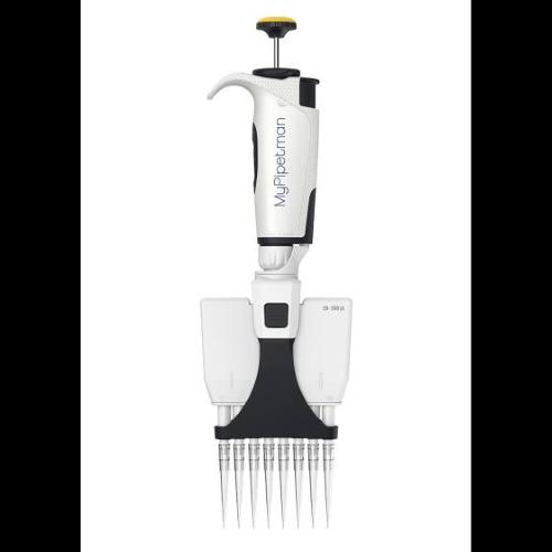 Micropipetta multicanale a volume variabile elettronica Gilson MyPIPETMAN tipo P8x200, 8 canali, range 20-200 µl