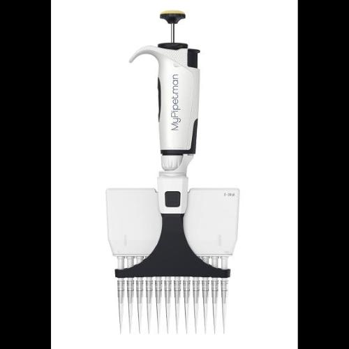 Micropipetta multicanale a volume variabile elettronica Gilson MyPIPETMAN tipo P12x20, 12 canali, range 2-20 µl