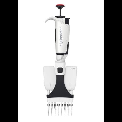 Micropipetta multicanale a volume variabile elettronica Gilson MyPIPETMAN tipo P8x10, 8 canali, range 0.5-10 µl