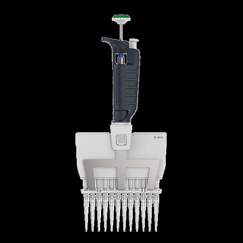 Micropipetta multicanale a volume variabile Gilson Pipetman tipo P12x300, 12 canali, range 30-300 µl